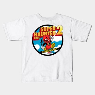 Super Haunted Bros 2 Kids T-Shirt